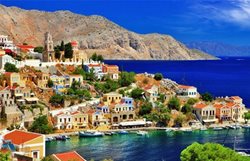 جزیره سیمی در یونان | چشمگیرترین بندر در یونان