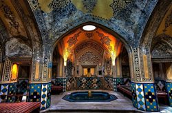 حمام  سلطان امیر احمد | یکی از زیباترین حمام های تاریخی ایران