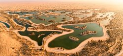 عکس منتخب نشنال جئوگرافیک | وادی القدرا، دریاچه مصنوعی در بیابان