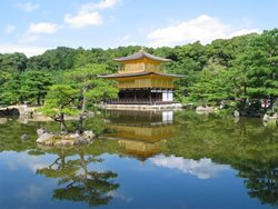معبد غرفه طلایی کیوتو | معبد بوستان گوزن