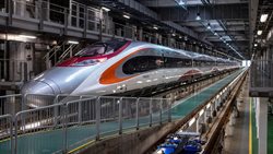 قطار سریع السیر چین در راه هنگ کنگ