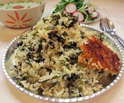 والک پلو، غذایی ساده اما گران در تهران