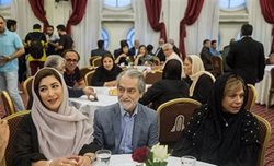 حضور مجید انتظامی و دخترش در جشن مدیران تولید سینما + عکس