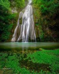 آبشار زیبای لوه در گلستان + عکس