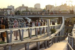 پل طبیعت، نماد شکوه و زیبایی در تهران + تصاویر