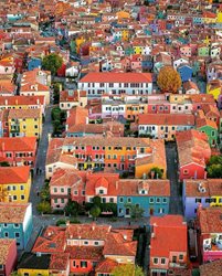 بورانو، دهکده کوچکی در ایتالیا + تصویر