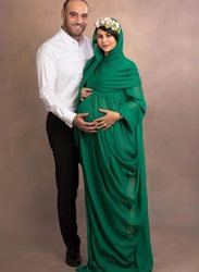 عکس امیریل ارجمند و همسرش قبل از تولد پسرشان