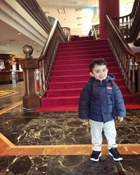 رضا قوچان نژاد و انتشار عکسی دیگر از پسرش