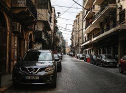 خلوتی خیابان های لبنان درپی شیوع کرونا + عکسها