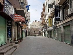 منع رفت و آمد در سوریه برای مهار کرونا + تصاویر