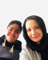 نسرین نصرتی و ابوالفضل رجبی؛ مادر و پسر سریال پایتخت + عکس