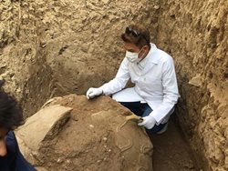 اعلام کشف چاه سنگی منحصر به فرد دوره اشکانی در اصفهان