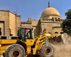 تصاویری از تخریب آثار و بناهای اسلامی در مصر!