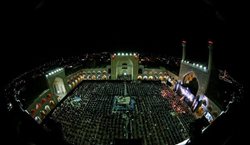 نظم جالب در مراسم عزاداری مسجد جامع اصفهان + عکسها