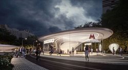 ایستگاه مترو با طراحی فوق العاده + عکسها