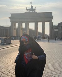 مژده لواسانی عکس سفرش به برلین را رو کرد