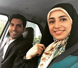 سلفی محسن و زهره سریال «خانه امن»