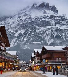 طبیعت زمستانی سوئیس + تصاویر