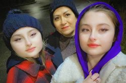 سارا و نیکای سریال پایتخت در کنار مادرشان + عکس