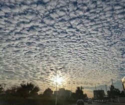 ابرهای دیدنی در آسمان اربیل + عکس