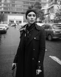 تم سیاه و سفید ترلان پروانه با خیابان های تهران + عکس