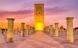 برج مناره حسن مراکش؛ بنایی که هیچ وقت ساختش به پایان نرسید