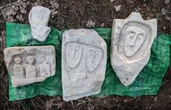 کشف گورستانی از عهد رم باستان در کریمه + عکسها