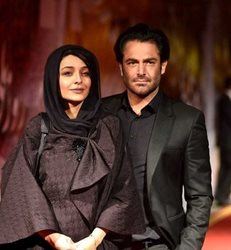 محمدرضا گلزار و ساره بیات در پشت صحنه سریال گیسو + عکس