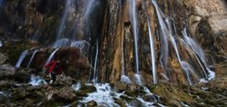 مارگون، یکی از زیباترین آبشارهای ایران + عکسها