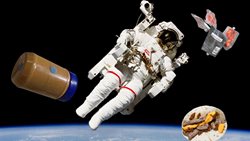 7 غذایی که در سفرهای فضایی ممنوع هستند