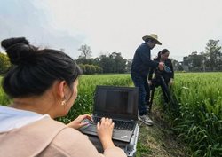 تصاویری دیدنی از تکنولوژی در صنعت کشاورزی چینی ها