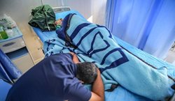 وضعیت قرمز کرونا در بیمارستان امام حسن (ع) بجنورد + عکسها