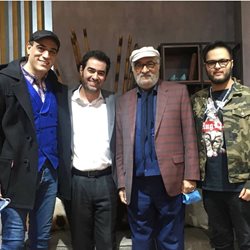 شهاب حسینی و داریوش ارجمند در کنار پسرانشان + عکس