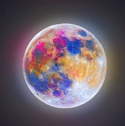 تصاویری شگفت انگیز و غیرمعمول از ماه