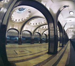 متروی زیبای مسکو + عکسها