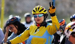 مسابقه دوچرخه سواری بانوان در تبریز + عکسها