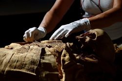 تصاویری از مومیایی مصری در ایتالیا