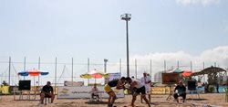 مسابقات کشتی ساحلی قهرمانی کشور در منطقه آزاد انزلی + عکسها