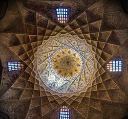معماری زیبای سقف های یزد + عکسها