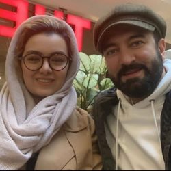 مجید صالحی و تبریک تولد همسرش + عکس