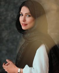 ژست شهرزاد کمال زاده در مقابل دوربین عکاس + عکس