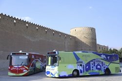 فعالیت اتوبوس های گردشگری برای نوروز در شیراز