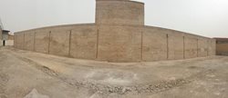 پایان فاز نخست مرمت بدنه دیوار غربی کاروانسرای شاه عباسی سمنان