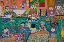 درخشش کودکان ایرانی در مسابقه و نمایشگاه دوسالانه نقاشی کودکان کاناگاوا