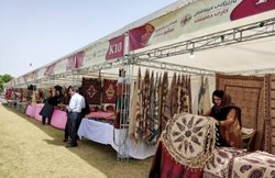 نمایشگاه صنایع دستی ایران در حلبچه عراق افتتاح شد