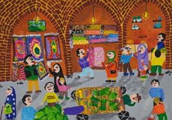 نقاشی های برگزیده کودکان ایرانی در فرانسه