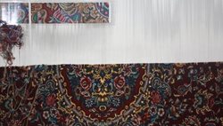 چهار فرش دستباف به مساحت 2 هزار متر مربع به امارات صادر شد