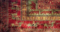 قدیمی ترین فرش ایرانی در موزه آرمیتاژ در روسیه نگهداری می شود