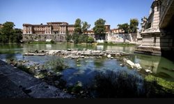خشکسالی در ایتالیا یکی از گنجینه های باستان شناسی رم را پدیدار کرده است
