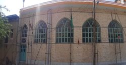 پایان مرحله اول مرمت مسجد جامع خیبر در روستای وفس
